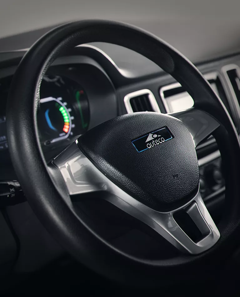 El volante del modelo e-truck b2