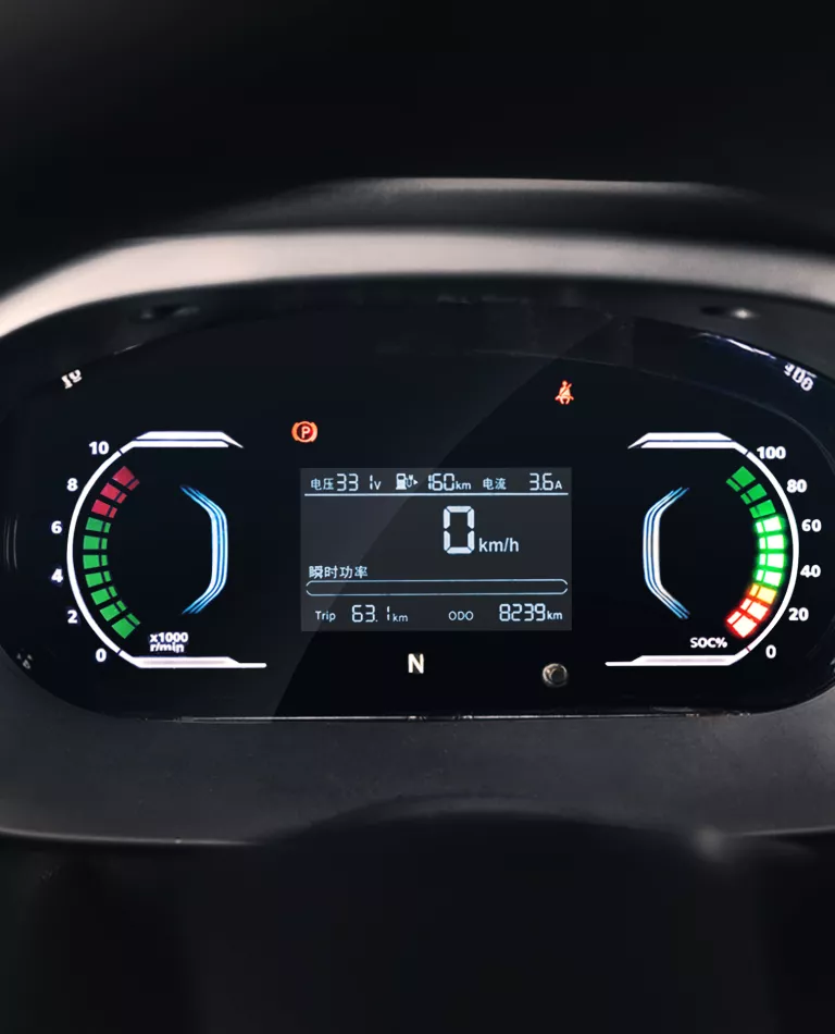 tablero de instrumentos del model e-truck b20t