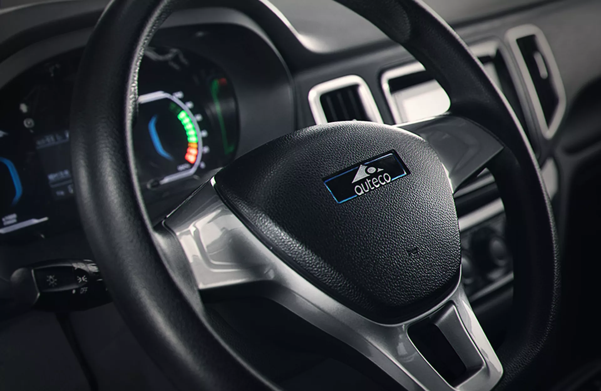 El volante del modelo e-truck b2